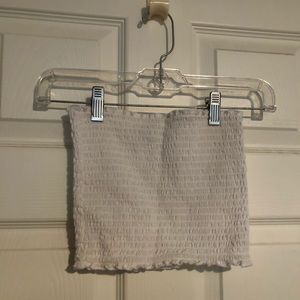 Forever 21 white tube top